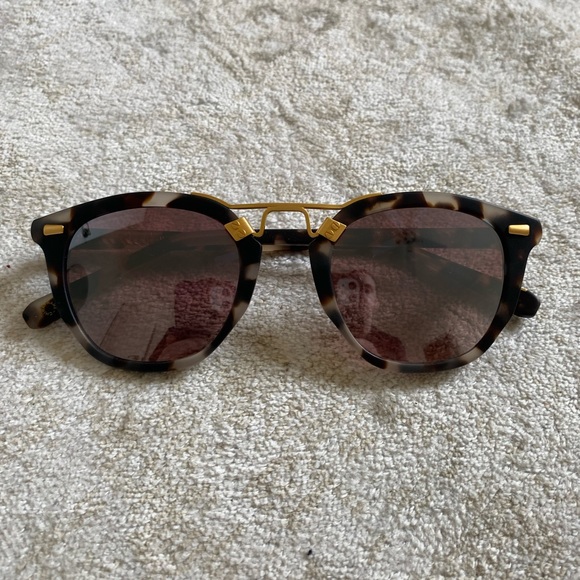 KREWE Sunglasses. Mirrored 24k - Picture 2 of 2
